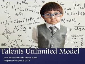 Talents unlimited model