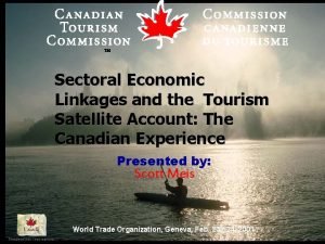 Canadian tourism commission