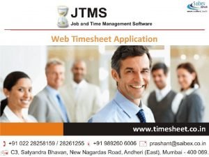 Timesheet web application
