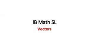 Ib math