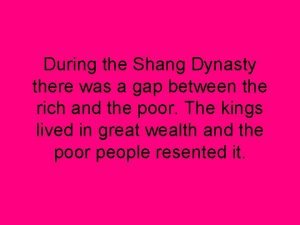 Shang dynasty public works