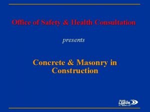 Employers must not place construction loads