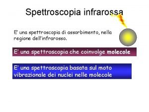 Spettroscopia infrarossa