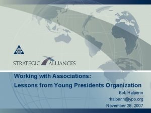 Young presidents organization