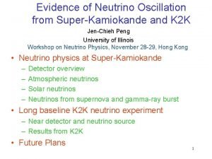 Evidence of Neutrino Oscillation from SuperKamiokande and K