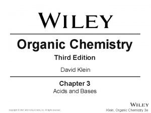 Leveling effect organic chemistry