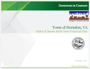 Town of herndon water