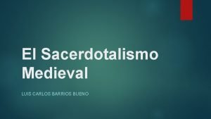 Sacerdotalismo