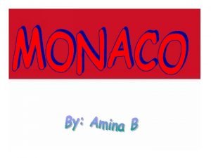 Monaco language