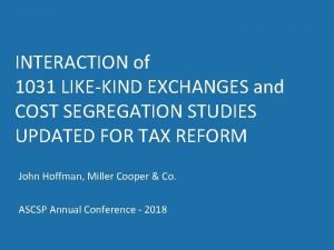 Cost segregation spreadsheet Cost segregation spreadsheet