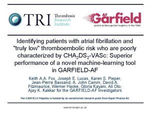 Identifying patients with atrial fibrillation and truly low