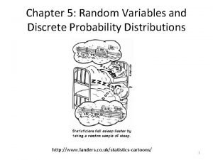 Chapter 5 Random Variables and Discrete Probability Distributions