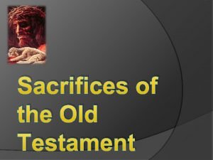 The sacrifice of christ