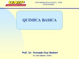 Unip engenharia quimica Unip engenharia quimica
