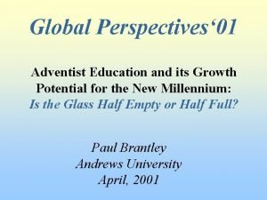 Adventist education promotion