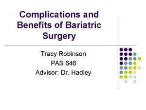 Bariatric weight loss surgery near tracy