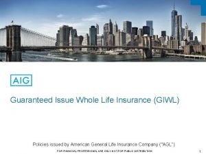 Giwl insurance