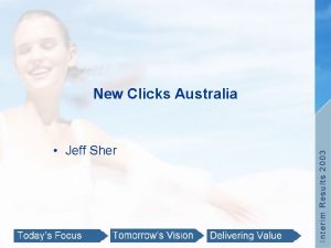 New Clicks Australia Jeff Sher New Clicks Australia