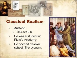 Realism philosophy in education Realism philosophy in education