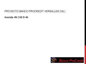 Banco procredit