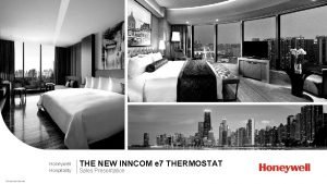 Honeywell thermostat hotel