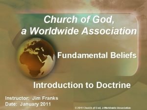 Church of god worldwide association