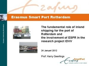 Smart port rotterdam