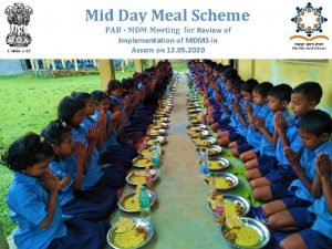 Mid Day Meal Scheme PAB MDM Meeting for