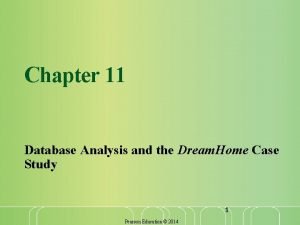 Dreamhome case study solution