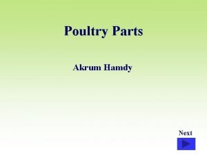 Poultry Parts Akrum Hamdy Next Poultry Parts Identification