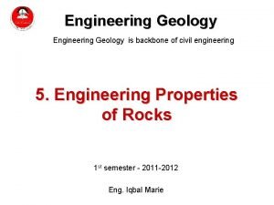 Which rock possesses very high compressive strength?