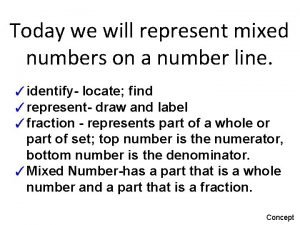 Improper fraction to mixed number