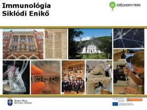 Immunolgia Sikldi Enik IMMUNITS Hasznos tudnivalk a ppt