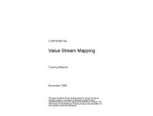Acme stamping value stream mapping