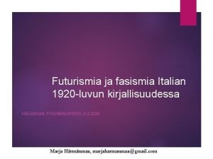 Fasismi määritelmä