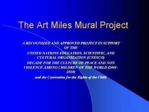 Art miles mural project