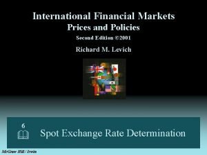 International financial markets levich