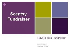 Scentsy fundraiser flyer