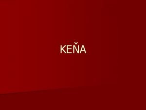 Keňa vlajka