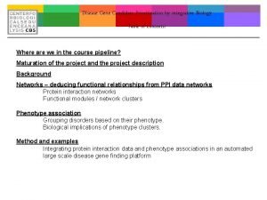 Disease Gene Candidate Prioritization by Integrative Biology Table