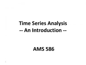 Component of time series