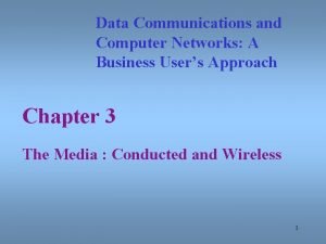 Data Communications and Computer Networks A Business Users