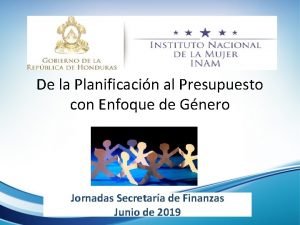 De la Planificacin al Presupuesto con Enfoque de