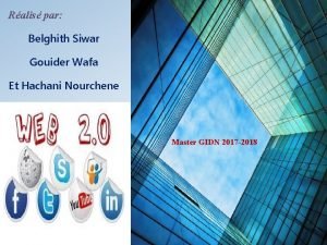 Ralis par Belghith Siwar Gouider Wafa Et Hachani