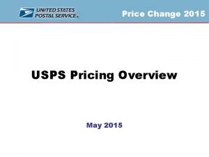 Usps prices 2015