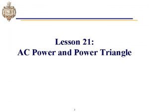 Power triangle formula