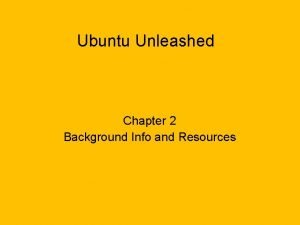 Www.ubuntu-unleashed.com