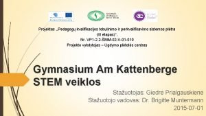 Projektas Pedagog kvalifikacijos tobulinimo ir perkvalifikavimo sistemos pltra