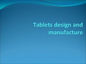 Collar formation in tablets