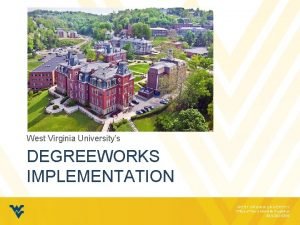 Wvu degree works Wvu degree works
